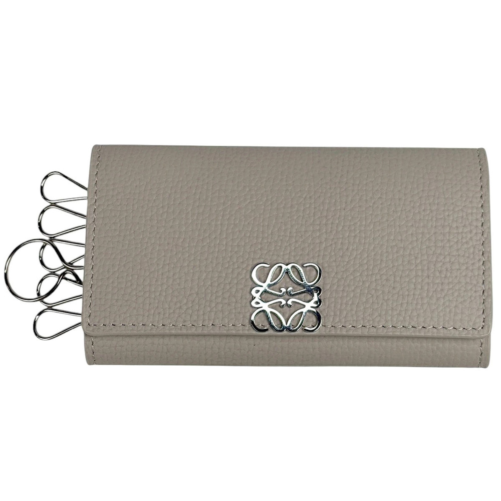 Loewe Anagram Case Leather Beige Cream